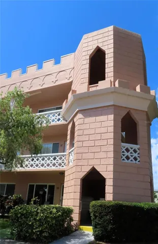 Staircase to Condo (there is also an Elevator)
