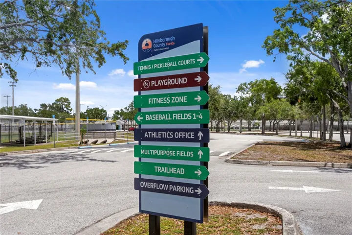 Walking distance to Skyway Sports Complex and Park