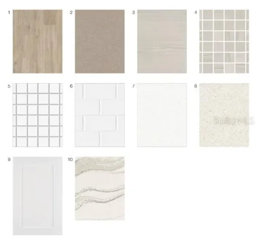 13477 Manarola Way design selections! This home is currently under construction and selections are subject to change