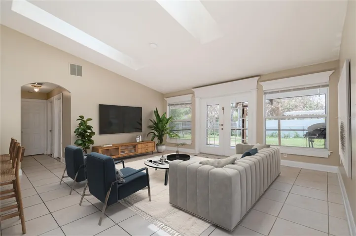 Virtual stage Living room