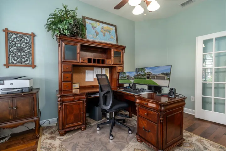 Office Adjacent to the Primary Suite