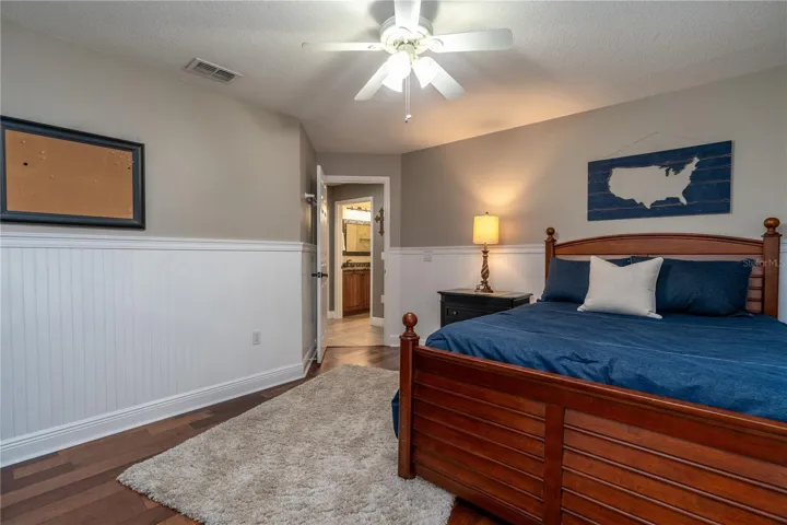Bedroom 3 with walk-in closet