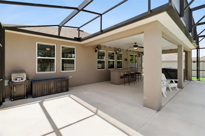 Covered lanai