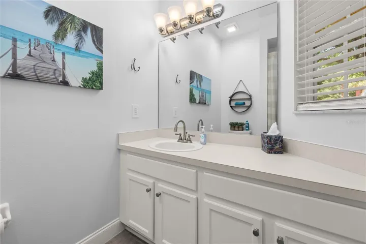 Half Bath on first floor
