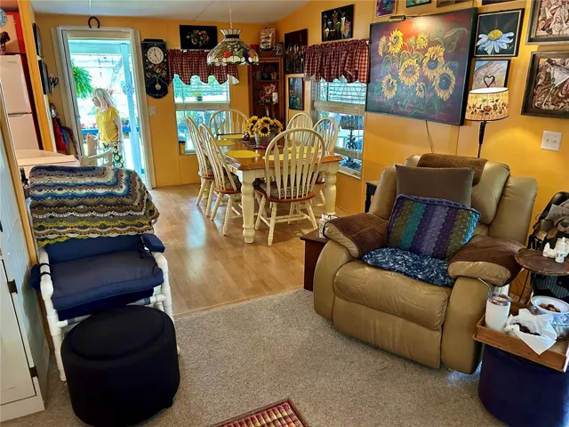 Dining Area From Living Room