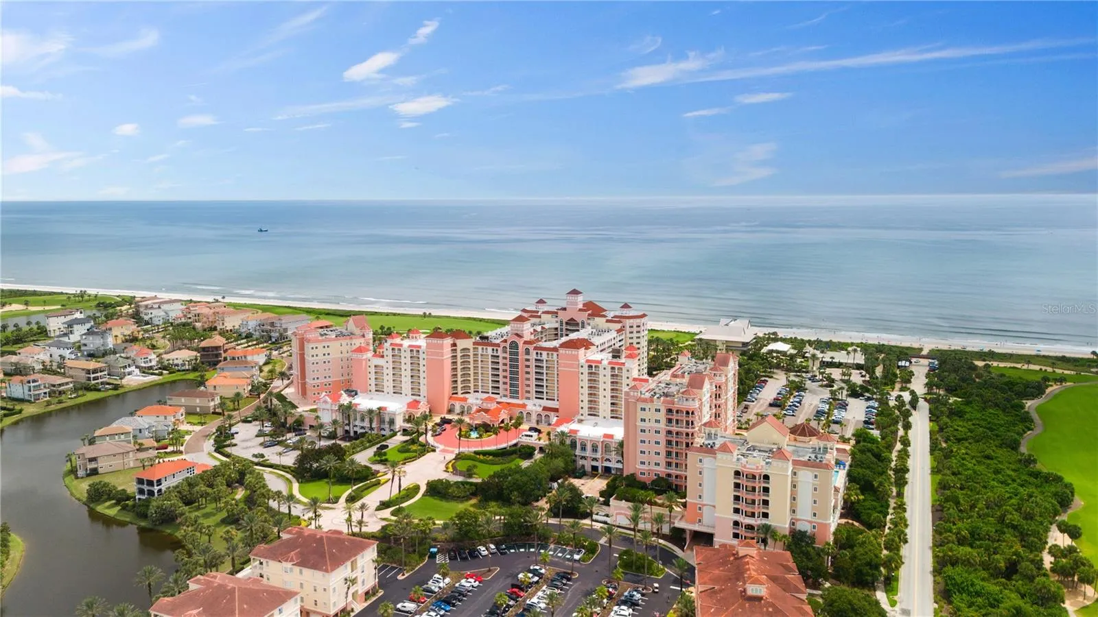 From the ocean to the resort surroundings below, the entire setting feels nothing short of breathtaking.