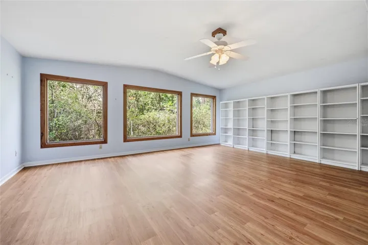 Virtually staged, removed sideboard