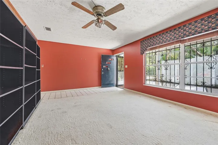 Virtually staged, removed items