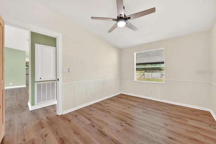 Bedroom 3 with a Walk-In Closet