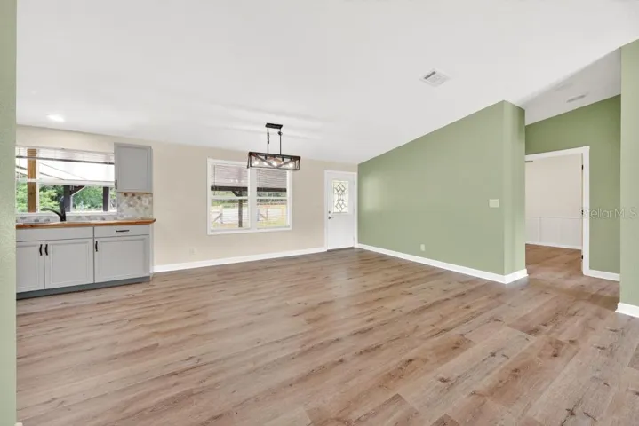 Looking into Dining Room from Living Room