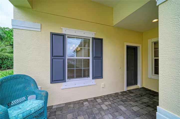 Private front entrance