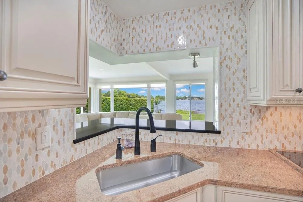 Kitchen to Lake View
