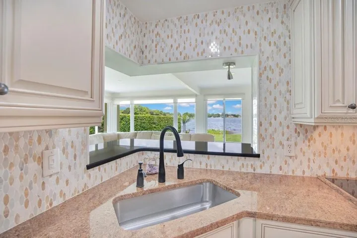 Kitchen to Lake View