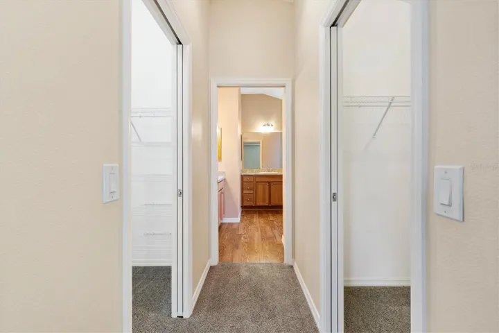 Primary Bedroom - 2 Closets