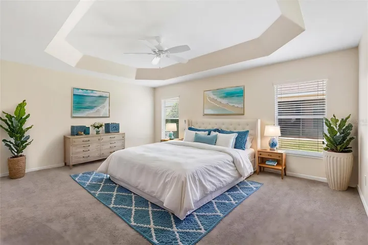 Virtually Staged - Primary Bedroom