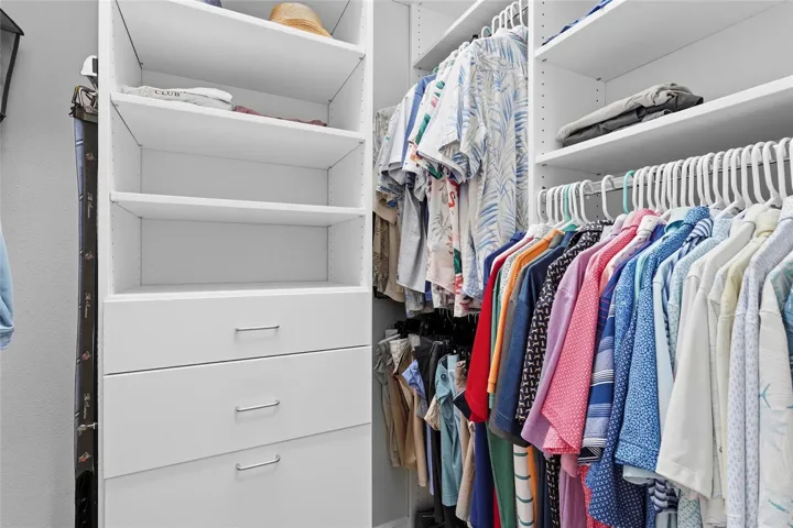 Primary Walk In Closet
