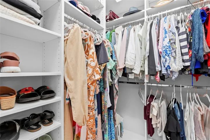 Primary Walk In Closet