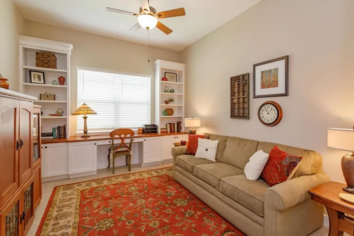 Flex/Den/Office with Custom Built-Ins