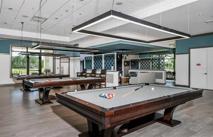 Game Room with Billiards