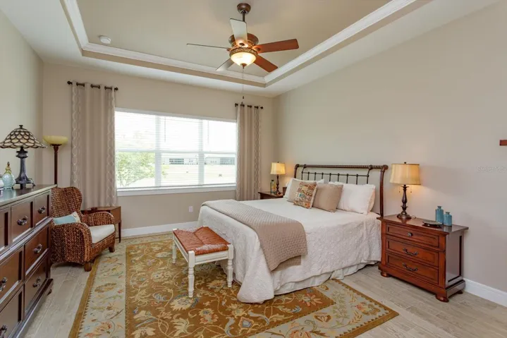 Primary Bedroom with Golf Course Views