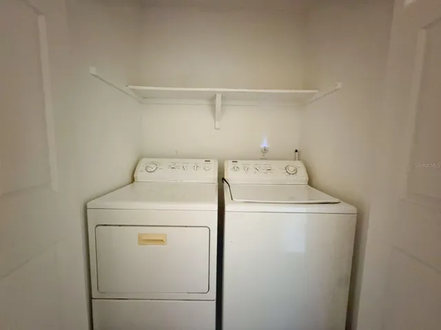 Laundry inside.