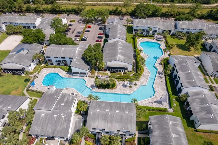 Arial view of Avalon.