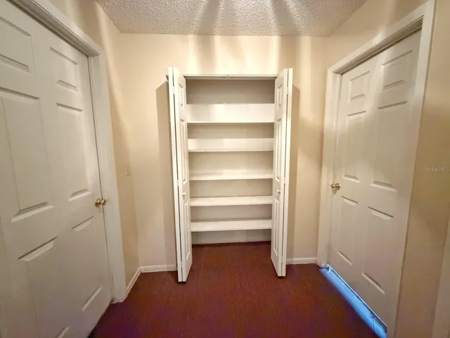 Hallway closet.