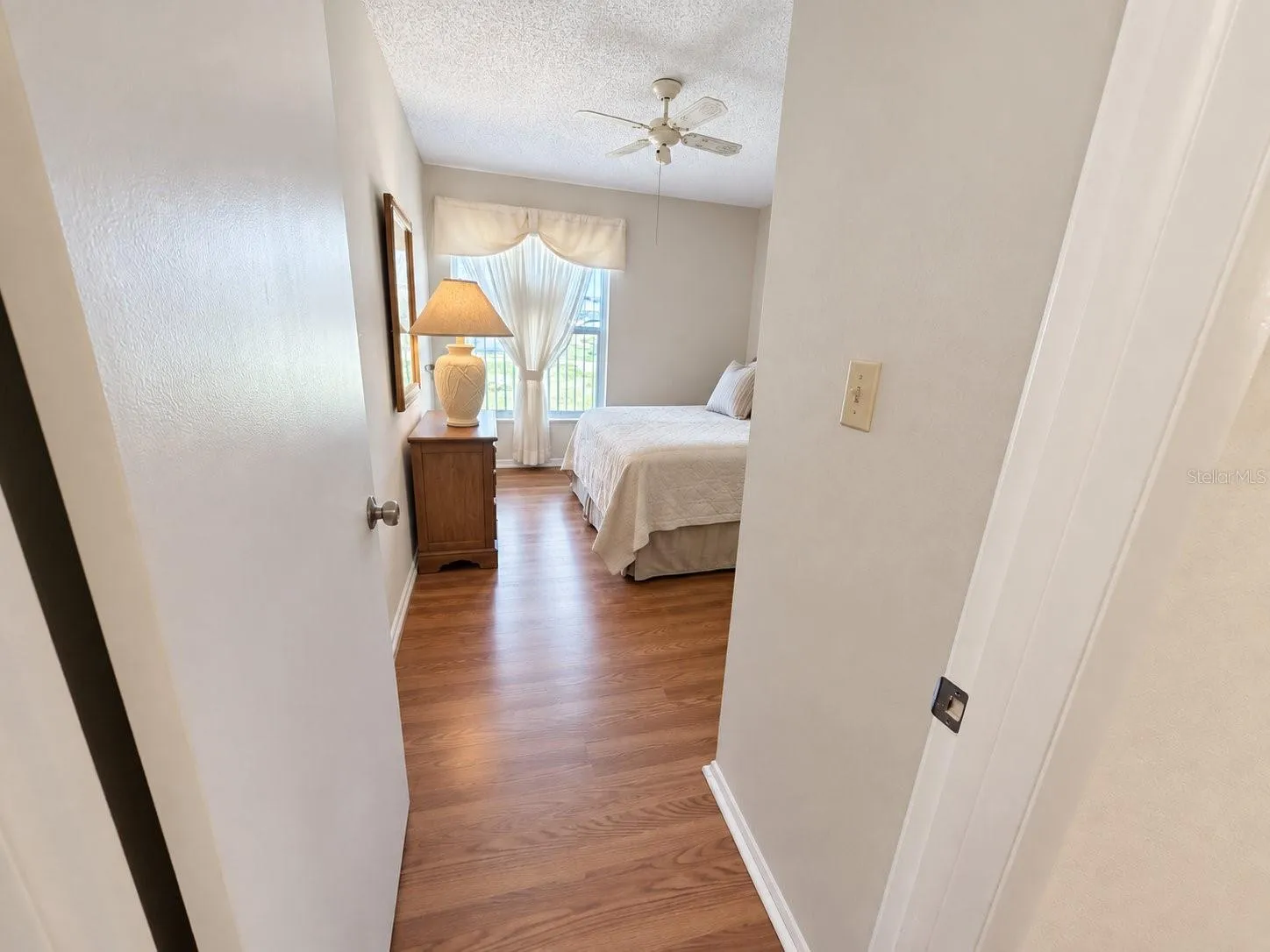 going into the spare bedroom. after
