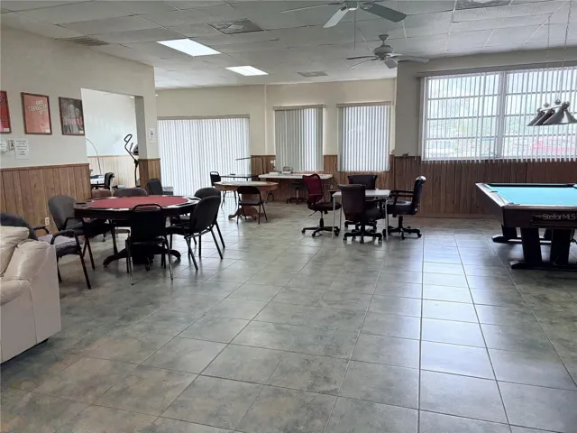 game room/club house