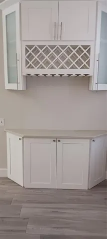 Separate bar area