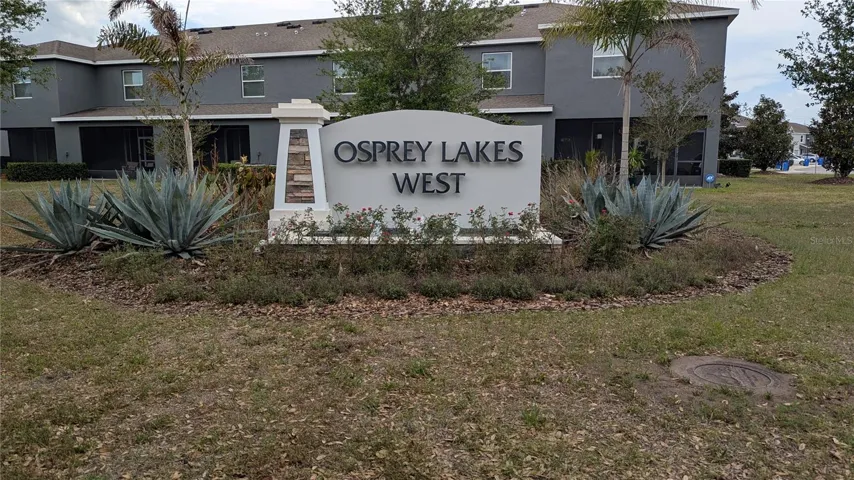 Community entrance sign
