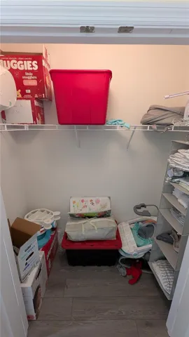 Second bedroom walk-in closet