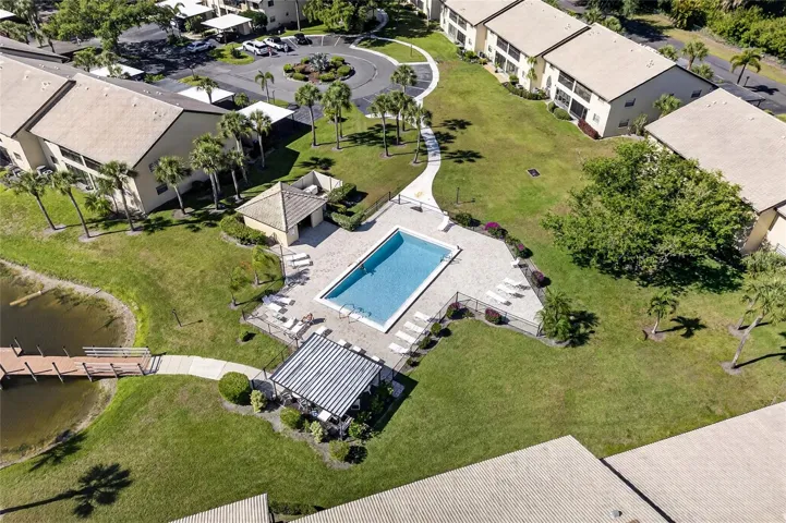 Aerial View of Pool