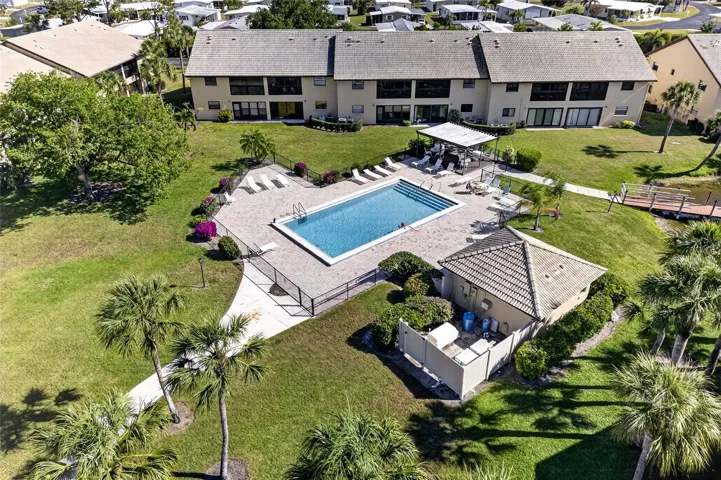 Aerial View of Pool