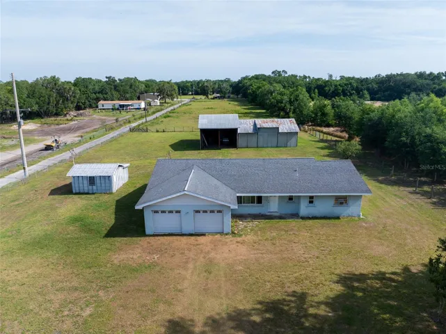 drone shot