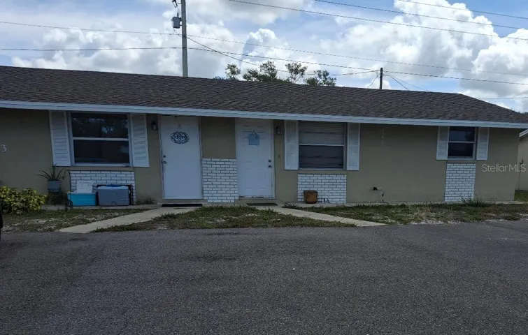 Front of Duplex