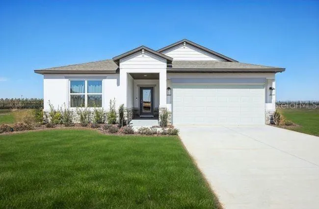 Model home - actual features may vary.