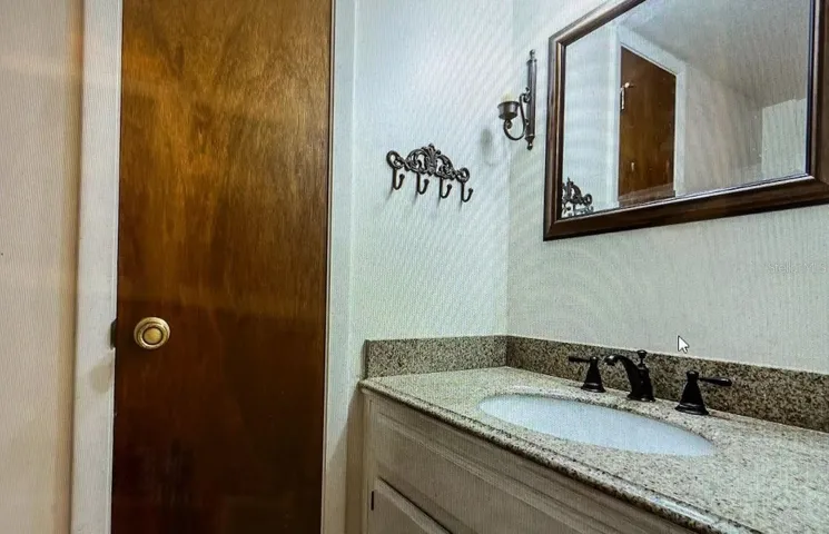 Downstairs half bath