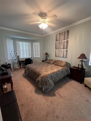 PRIMARY BEDROOM WITH BAY WINDOW