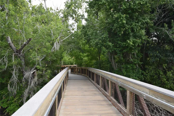 Sawgrass Lake Park boardwalk