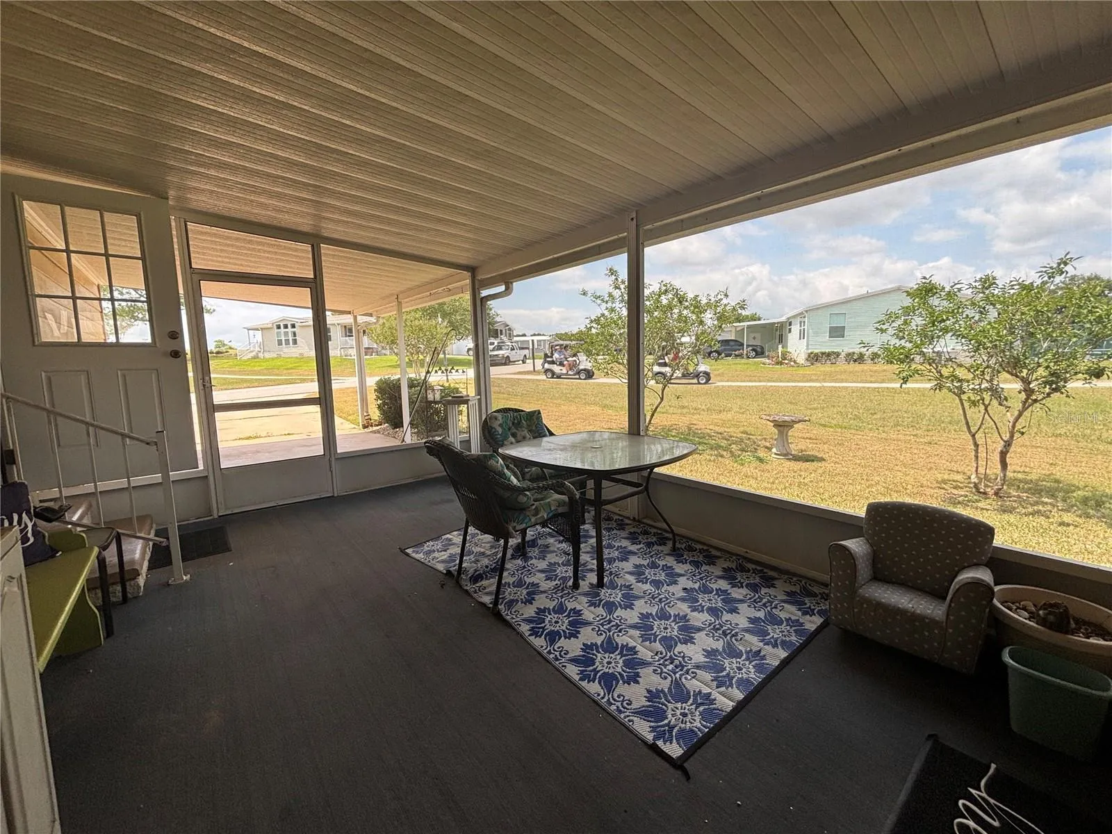 screened patio