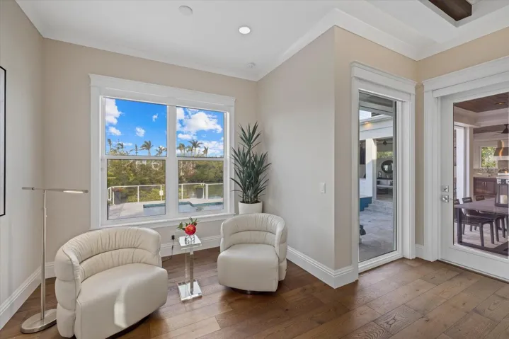 Primary Bedroom - sitting area and access to outdoor living space