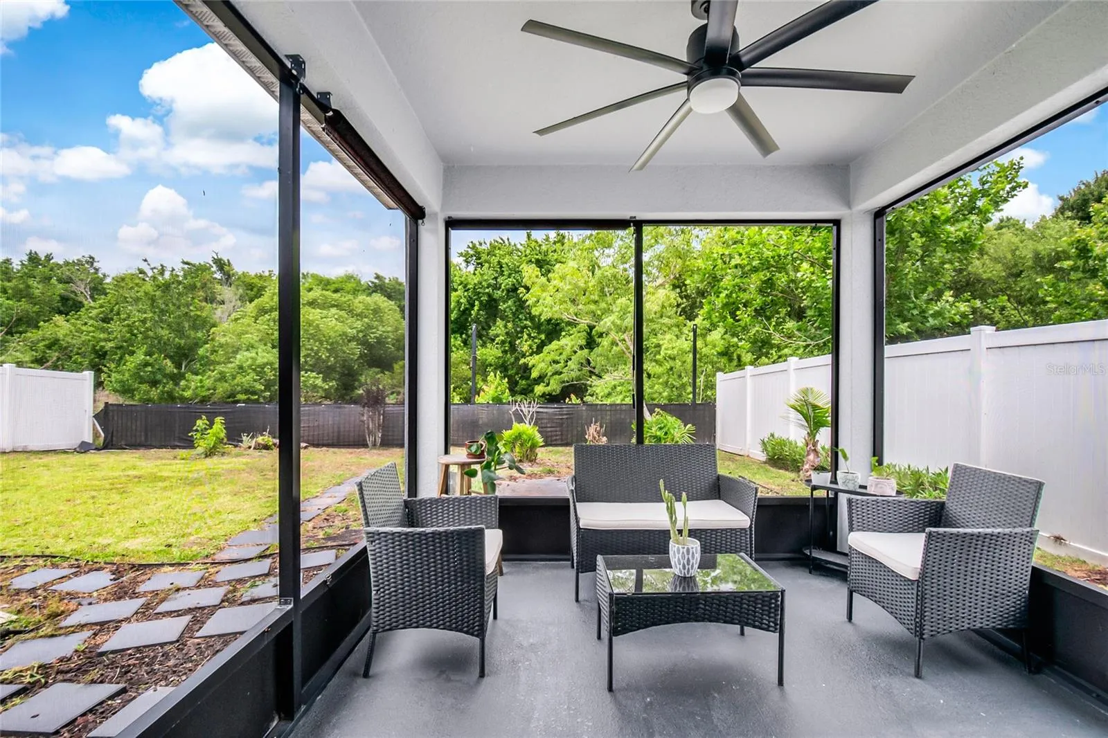 Screened porch