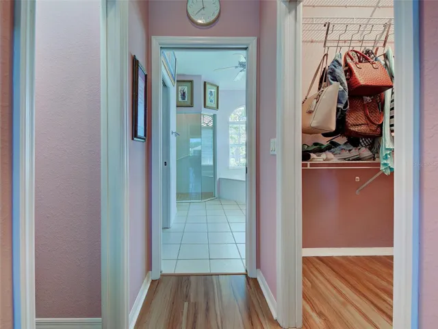 2 walk in closets