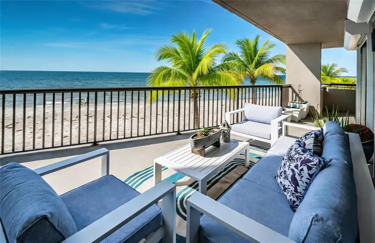 Panoramic Gulf-front paradise — right off your huge wraparound balcony!