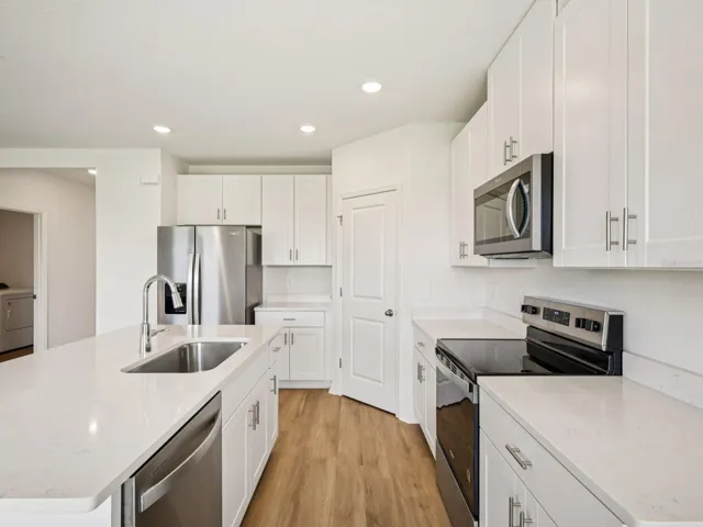 Interior photos are not of the actual home but are photos of the builder home with the same floorplan with similar interior finishes and features.