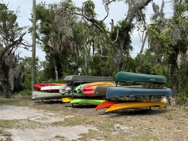 Water Vessel Storage near Boat Ramp