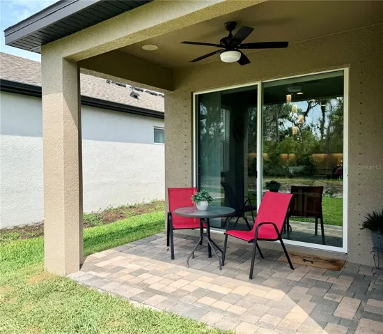 Covered Back Porch