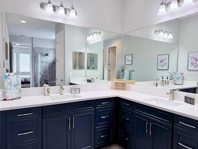 Primary Bath Dual Vanity