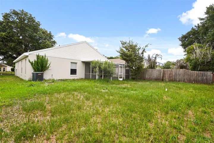 Spacious Backyard